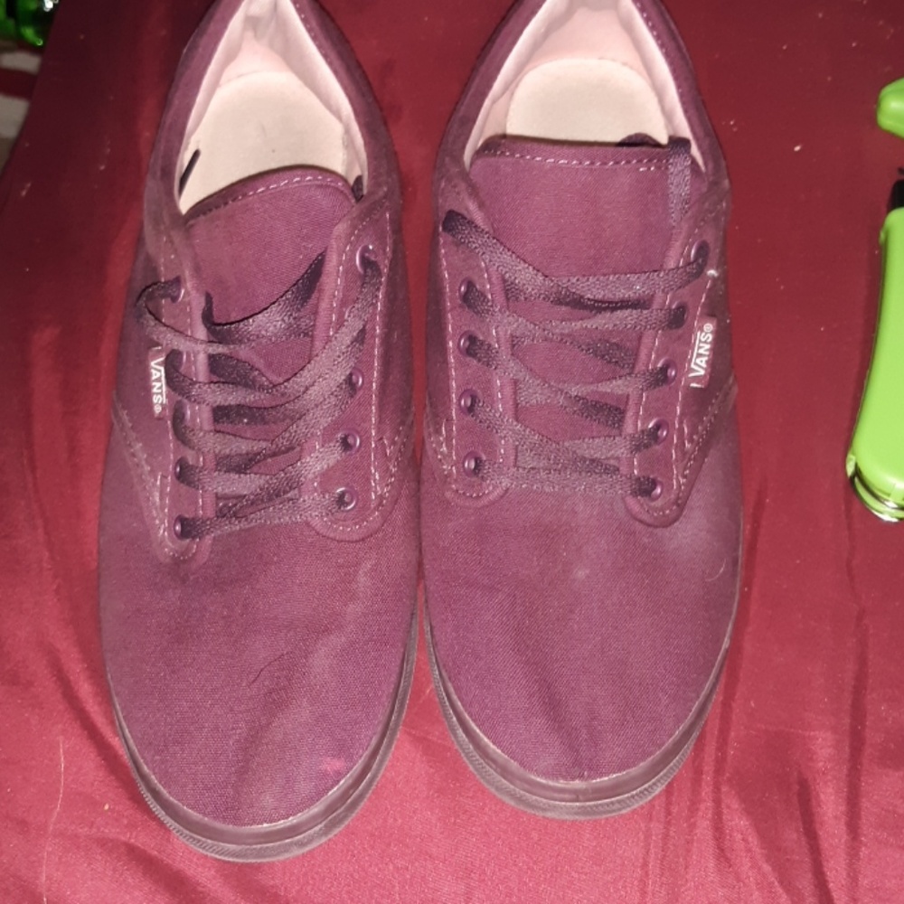 Maroon Vans